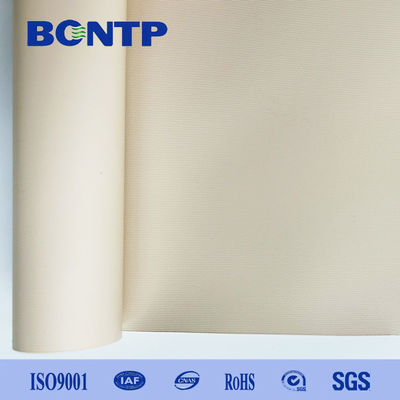 Khả năng chống cháy 100% Áo màn màn màn màn màn hình đen Sợi thủy tinh / 3 lớp PVC + 1 lớp Sợi thủy tinh cho màn màn hình cuộn dọc